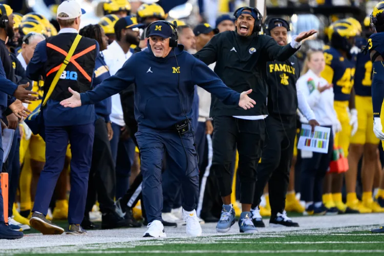 Michigan's Kyle Whittingham Won't Say If Bryce Underwood Or Tommy Carr Will Start vs. No. 6 Indiana